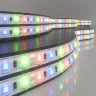 Светодиодная лента 12 В 14,4 Вт/м 60 Led/м 5050 IP65, RGB, 5 м Лента светодиодная 12V 14,4W 60Led 5050 IP65 RGB, 5м - фото