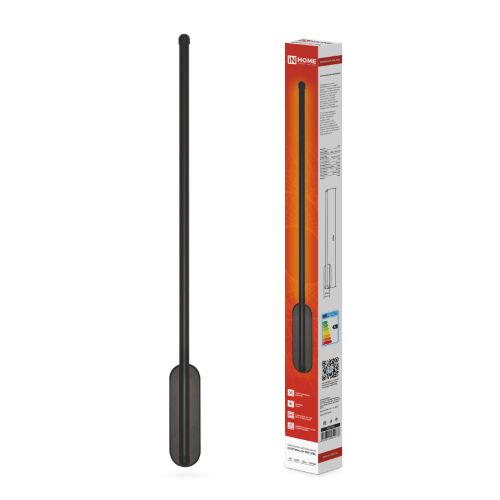 Светильник светодиодный ESTETIKA LUV-60A-30BL 10Вт 230В 3000K 700Лм 600х50x25 черный IN HOME - Фото