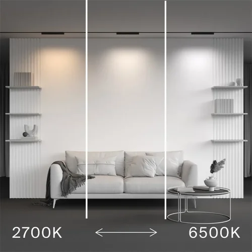 Трековый светильник Точки / Points Radity 2700-6500K 18Вт 36° Dim Smart (Черный) TR082-4-18WTW-M-B - фото 2