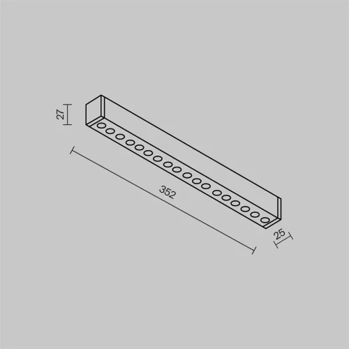 Трековый светильник Точки / Points Radity 2700-6500K 18Вт 36° Dim Smart (Черный) TR082-4-18WTW-M-B - фото 6