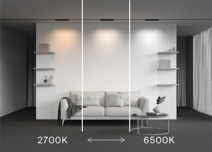 Трековый светильник Точки / Points Radity 2700-6500K 18Вт 36° Dim Smart (Черный) TR082-4-18WTW-M-B - фото 9