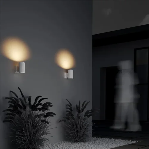 Настенный светильник (бра) Rando E27х1 60Вт IP 54 (Белый) - фото 11