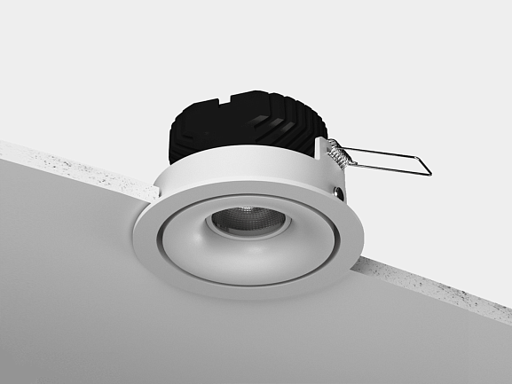 Корпус светильника потолочный встраиваемый  наклонный, COMBO10-WH, Белый, IP20, COMBO10-WH купить в SWG - официальный производитель - фото