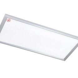 Светодиодная панель 595x295x10мм 21 Ватт с серой рамкой 4000К с Бап-1