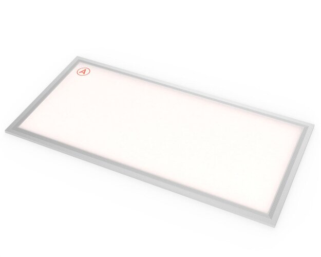 Светодиодная панель 595x295x10мм 21 Ватт с серой рамкой 4000К с Бап-1 - фото 4