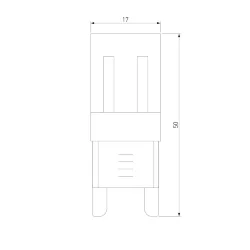 Светодиодная лампа JCD 7W 220V 4200K G9 BLG902 (049859)
