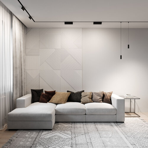 Умный трековый светильник 15W 2700-6500K Dim Amend чёрный Slim Magnetic - Фото 4