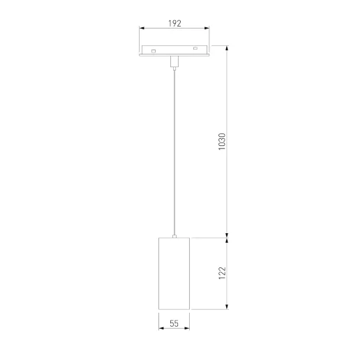 Умный трековый светильник 15W 2700-6500K Dim Amend чёрный Slim Magnetic 85073/01 - фото 7