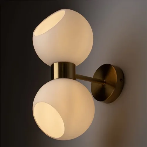 Настенный светильник (бра) Freya FR5394WL-02BS (Латунь) - фото 5