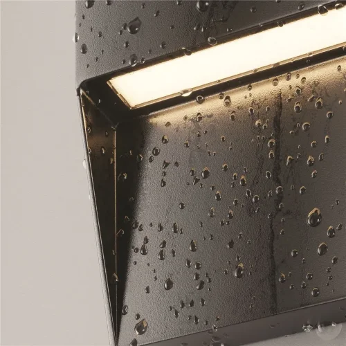 Подсветка для лестниц Mane 3000K 3Вт IP 54 (Черный) - фото 6