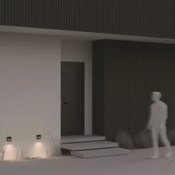 Подсветка для лестниц Грива / Mane 3000K 3Вт IP 54 (Черный) O047SL-L3B3K