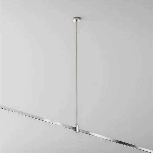 Крепление потолочное Long 700мм с вводом питания Flarity платина (Платина) - фото 2