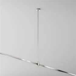 Крепление потолочное Long 700мм с вводом питания Flarity платина (Платина)