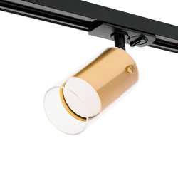 Трековый светильник WOLTA WTL-GU10/07G под лампу GU10 Золотой ORO