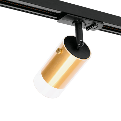 Трековый светильник WOLTA WTL-GU10/07G под лампу GU10 Золотой ORO - фото 5.
