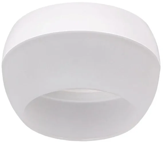 Светильник 4010 накладной потолочный под лампу GX53 бел. IEK LT-UPB0-4010-GX53-1-K01 - фото