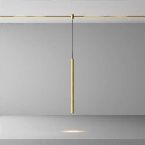 Трековый подвесой светильник Фокус / Focus Led Flarity 3000K 5Вт 30° (Латунь) TR156-1-5W3K-BS - фото 4