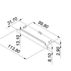 Заглушка для LC-LPV-32114