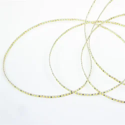 Светодиодная лента двусторонняя A331, 2835, 336 led/m, P6, warm white, 24V, IP20, катушка 10м