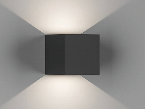 'Светильник настенный GW NEXT черный, 3000K, GW-A310-6-BL-WW - фото