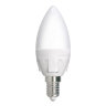LED-C37 7W-6500K-E14-FR PLP01WH Лампа светодиодная, Форма свеча, матовая, Серия ЯРКАЯ, Дневной белый свет 6500K - фото 1