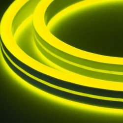 NeonLine ELFLED PVC интерьер, двусторонний, бок.изгиб, 24В, IP53, 8мм, 1м, крат.реза 1см, лим.-желт