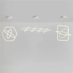 Подвесной светильник FR6200PL-L142W Колли / Collie 142 Вт LED (Белый) FR6200PL-L142W