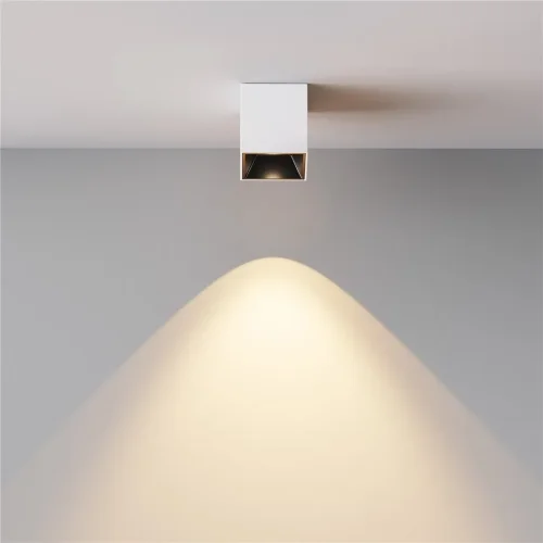 Потолочный светильник Альфа / Alfa LED 5 Вт 3000 К 50° (Белый) C064CL-5W3K-SQ-WB - фото 6