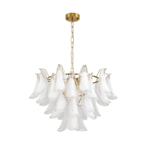 Люстра «LUMION» 8385/9, серия: PLUME (крепление на планке). Фото 1.