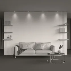 Встраиваемый светильник Round 3000K 7W 50° (Белый)