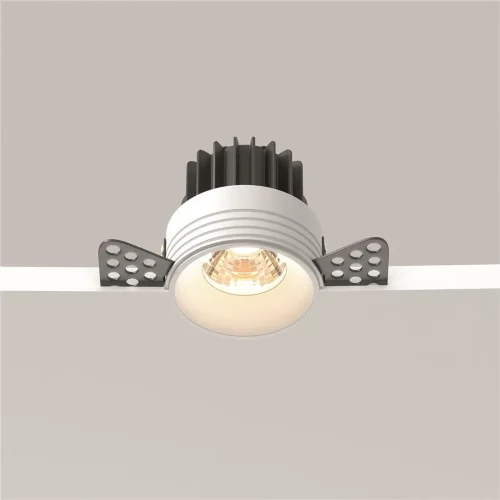 Встраиваемый светильник Round 3000K 7W 50° (Белый) - фото 5