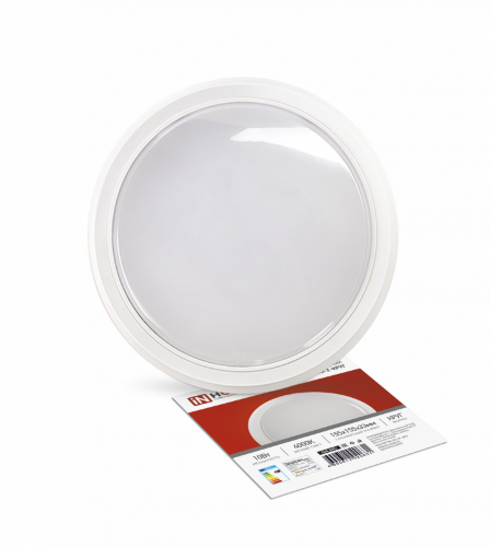 Светильник светодиодный СПБ-2-КРУГ 10Вт 230В 4000К 800Лм 155мм белый IN HOME - Фото 2