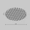 Антибликовая решётка ⌀45мм (Черный) HoneyComb-D45 - фото 6