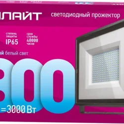 Прожектор светодиодный 90 481 OFL-04-01 300Вт 6500К IP65 26500лм черн. ОНЛАЙТ 90481