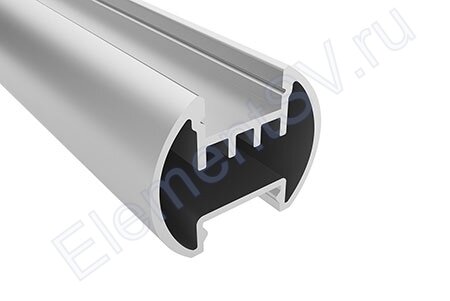 Профиль алюминиевый круглый 4L-2823-R ANOD