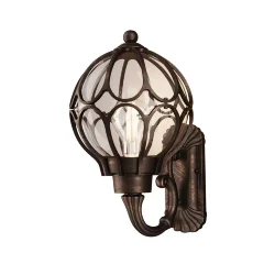 Настенный светильник (бра) Via E27х1 60Вт IP 44 (Золото Антик)