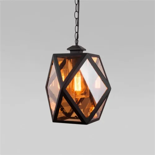 Уличный подвесной светильник Ambra H IP33 35133/H черный - фото