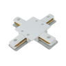 Коннектор шинопровода X-образный XC-W-TL белый серии TOP-LINE IN HOME - Фото