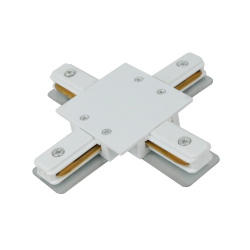 Коннектор шинопровода X-образный XC-W-TL белый серии TOP-LINE IN HOME