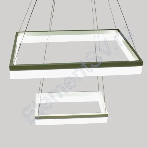 Светодиодная люстра CX-9910/2-60 PA10 (60W, Day white) - фото.