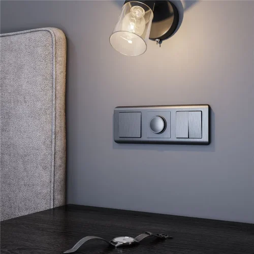 Диммер (графит рифленый) W1142004 - фото 4