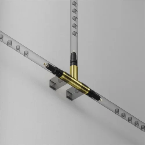 Фиксатор для накладного монтажа системы Axity (Латунь) - фото 5