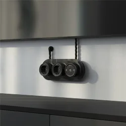 ТВ розетка  черный Ретро W5683008