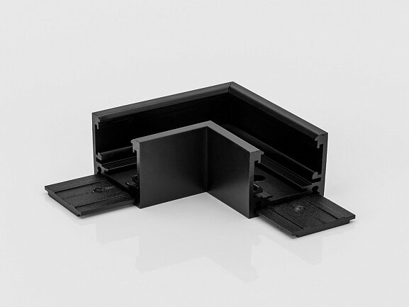 Коннектор угловой для накладного низкопрофильного шинопровода SY-LINK, SY-LINK-CNLV-S1S-BL - фото