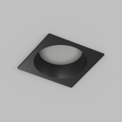 Встраиваемый влагозащищенный светильник DEEP, IP65, 15 Вт, GU5.3, LED, черный, пластик, Denkirs DK3104-BK