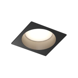 Встраиваемый влагозащищенный светильник DEEP, IP65, 15 Вт, GU5.3, LED, черный, пластик, Denkirs DK3104-BK