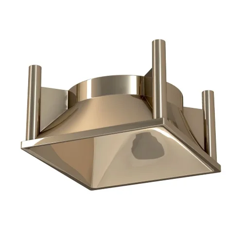 Декоративная рамка-отражатель для накладных светильников серии Alfa LED (Золото) - фото