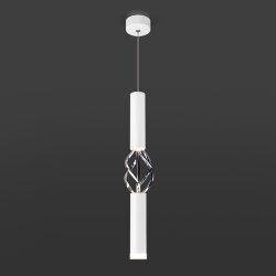 Подвесной светодиодный светильник 50191/1 LED белый/хром (049108)