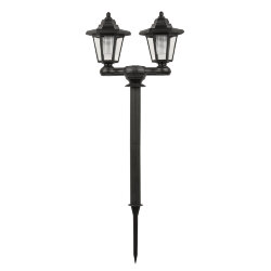 USL-S-188-PM1500 RETRO Садовый светильник на солнечной батарее Ретро, 2 светодиода, Белый свет, 1xАА Ni-Mh аккумулятор в-к, IP44, TM Uniel