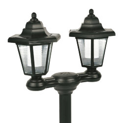 USL-S-188-PM1500 RETRO Садовый светильник на солнечной батарее Ретро, 2 светодиода, Белый свет, 1xАА Ni-Mh аккумулятор в-к, IP44, TM Uniel